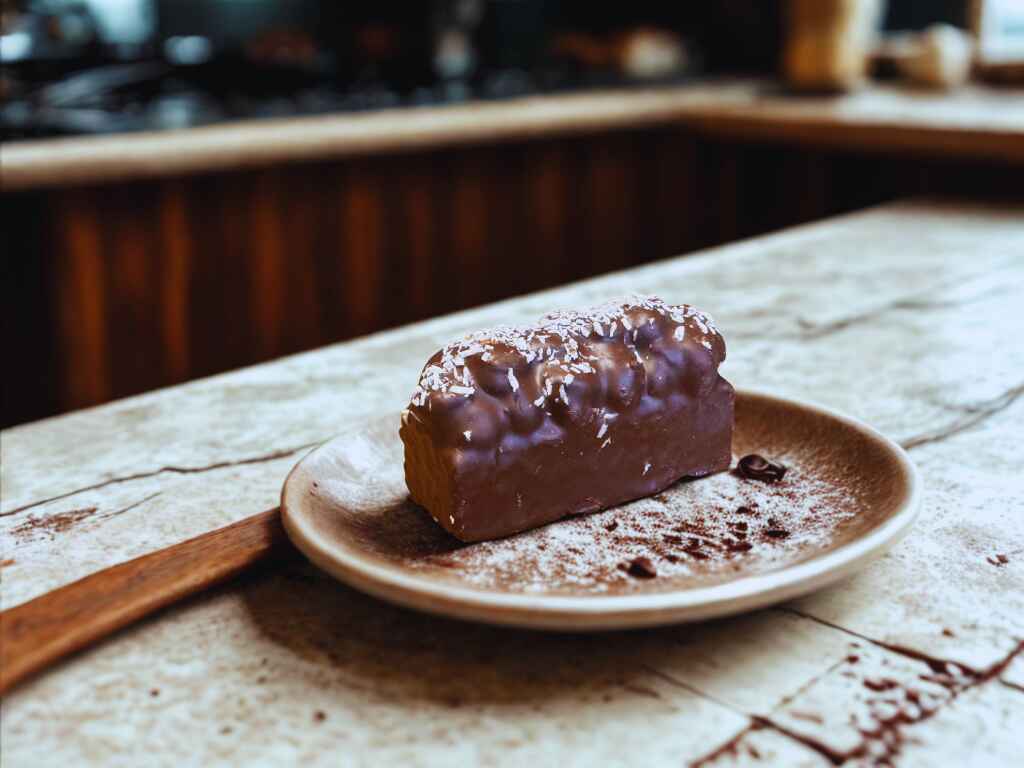 Baton czekoladowy kokosowy